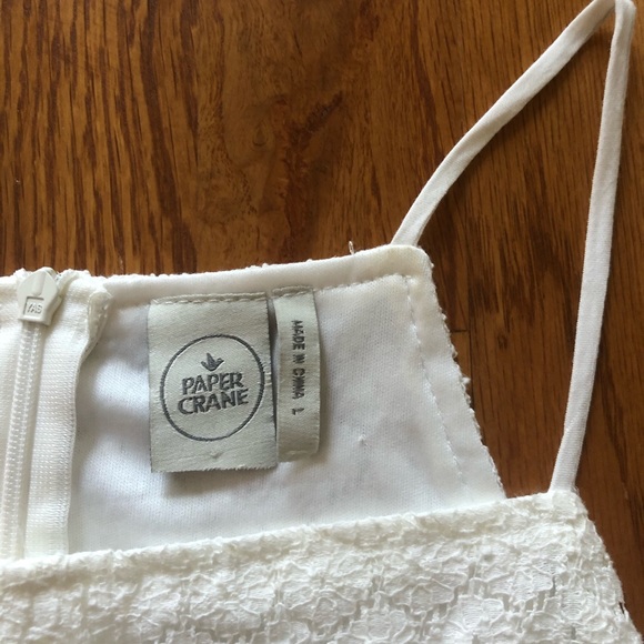 White Lace Dress - Picture 3 of 5